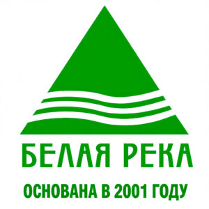 Логотип белая река